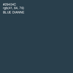 #29404C - Blue Dianne Color Image